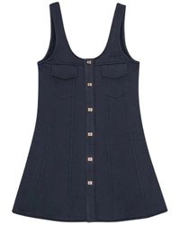 Ganni - Short Dresses - Lyst
