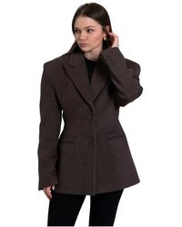 ESTRO - Single-Breasted Coats - Lyst