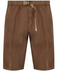 White Sand - Braune bermuda-shorts mit taschen - Lyst