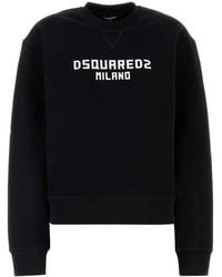 DSquared² - Cotton Sweatshirt - Lyst