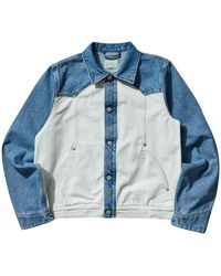 Aries - Patchwork Western Carpenter Jacke - Lyst