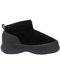 Moon Boot - Schoenen ,Zwart ,Leer Luna Lage Laars - Lyst