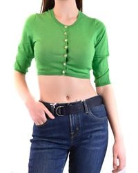 P.A.R.O.S.H. - P.A.R.O..H. ,Truien & Vesten ,Groen ,Cardigan - Lyst