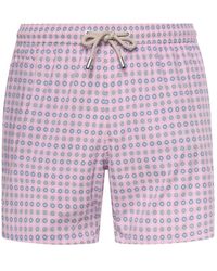 MC2 Saint Barth - Badmode ,Roze ,Polyester Ultralight Stretch Zwemshort - Lyst