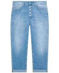 Dondup - Losse Denim Stretch Jeans - Lyst