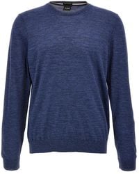 HUGO - Round-Neck Knitwear - Lyst