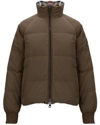 Burberry - Omkeerbare Gewatteerde Jas Van Nylon Met Ruitpatroon - Lyst