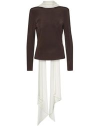 ROTATE BIRGER CHRISTENSEN - Long Sleeve Tops - Lyst