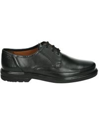Sioux - Casual Zwarte Leren Sneakers - Lyst