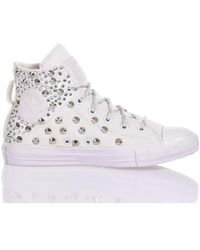Converse - Handgefertigte weiße Sneaker für Frauen - Lyst