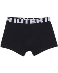 Iuter - Zwarte Boxershorts Met Elastische Band - Lyst