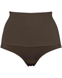 Eres - Badmode ,Groen ,Hoge Taille Bikini Broekjes - Lyst