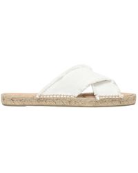 Castañer - Slip-on palmera bianca - Lyst