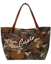 Custoline - Tassen ,Veelkleurig ,Leer Tote Bag - Lyst