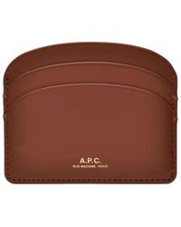 A.P.C. - Demi-Lune Kartenetui - Lyst