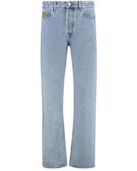 Gucci - Klassieke Denim Straight-Leg Jeans - Lyst