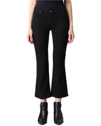 Armani Exchange - Cropped Jeans - Lyst