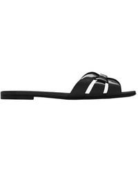 Saint Laurent - Sliders - Lyst