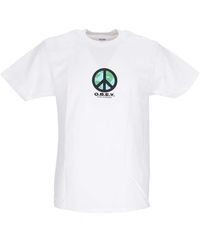 Obey - Klassisches peace punk tee - Lyst