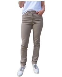 Islow - Broeken ,Katoen Malo Slim Katoenen Broek - Lyst