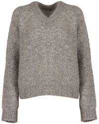Aspesi - V-Neck Knitwear - Lyst