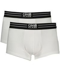 Roberto Cavalli - Ondergoed ,Wit ,Katoen Wit Katoenen Ondergoed - Lyst