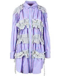MSGM - Shirt Dresses - Lyst