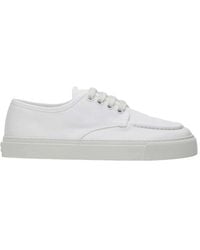 Prada - Witte Sneakers Laag Model September Drop - Lyst