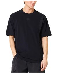 Oakley - Tops ,Zwart ,Katoen Fgl Stealth Tee-A 1.0 - Lyst