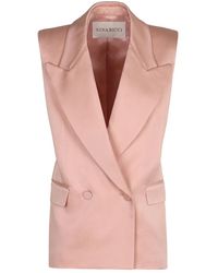 Nina Ricci - Gilet con colletto a revers e spacco dietro - Lyst
