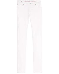 Ines De La Fressange Paris - Anemone jeans en algodón blanco x notify - Lyst