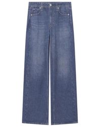Rag & Bone - Wide Jeans - Lyst