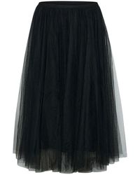 Cream - Midi Skirts - Lyst