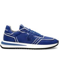 Philippe Model - Schoenen ,Blauw ,Katoen Sneakers Tropez 2.1 Running - Lyst