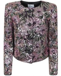Self-Portrait - Light Jackets - Lyst