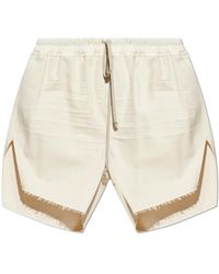 Rick Owens - Shorts Met Spleten - Lyst