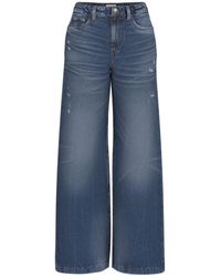 Guess - Wide Jeans - Lyst
