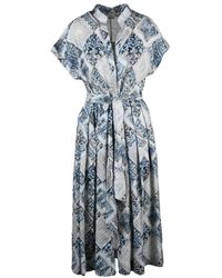 Eleventy - Midi Dresses - Lyst