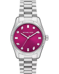 Michael Kors - Mk7443 Lexington Pavé Damenuhr - Lyst