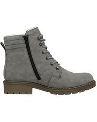Rieker - Schnür-Stiefel Mit Futter - Lyst