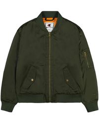 Champion - Jassen ,Groen ,Polyester Memory Bomberjack - Lyst