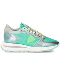 Philippe Model - Schoenen ,Veelkleurig ,Suède Sneakers Tropez Haute Running - Lyst