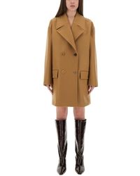 Moschino - Double-Breasted Coats - Lyst