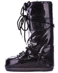 Moon Boot - Mb Icon Glitter Boot - Lyst