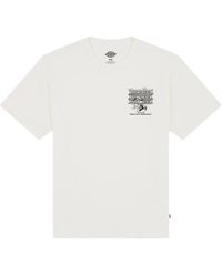 Dickies - Tops ,Wit ,Katoen Lynndyl Ss Tee - Lyst