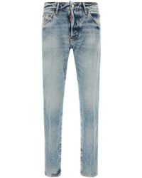 DSquared² - Vintage-Effect Stretch Denim Jeans - Lyst