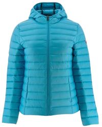 J.O.T.T - Taillierte kapuzenparka cloé - blau - Lyst