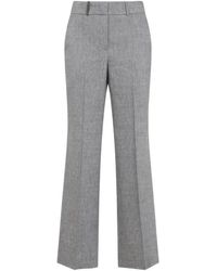 Peserico - Broeken ,Grijs ,Wol Pantalone Tela Natural Stretch - Lyst