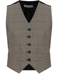 IRO - Jassen ,Bruin ,Katoen Kraig Vest - Lyst