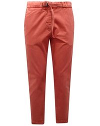 White Sand - Slim-Fit Trousers - Lyst